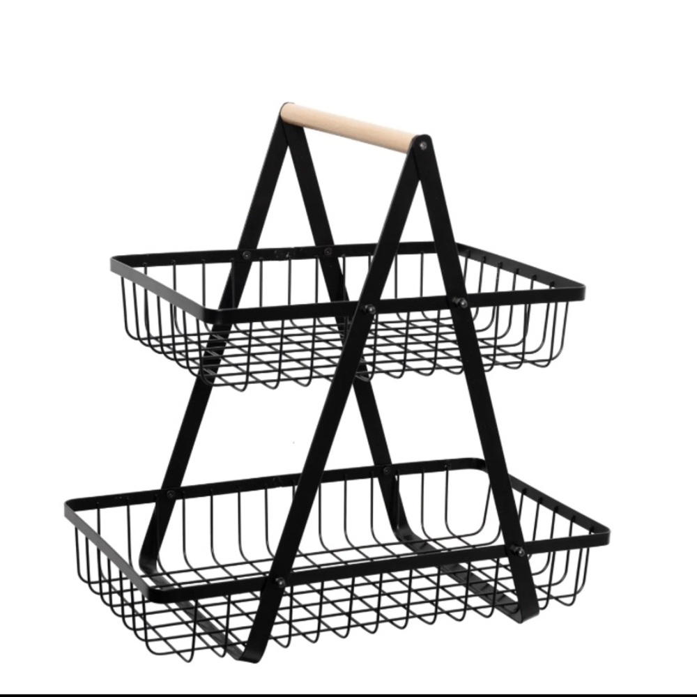 Decocrated Spring Two Tier Basket